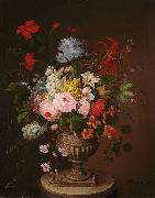 Flowers in a vase Edward Beyer
